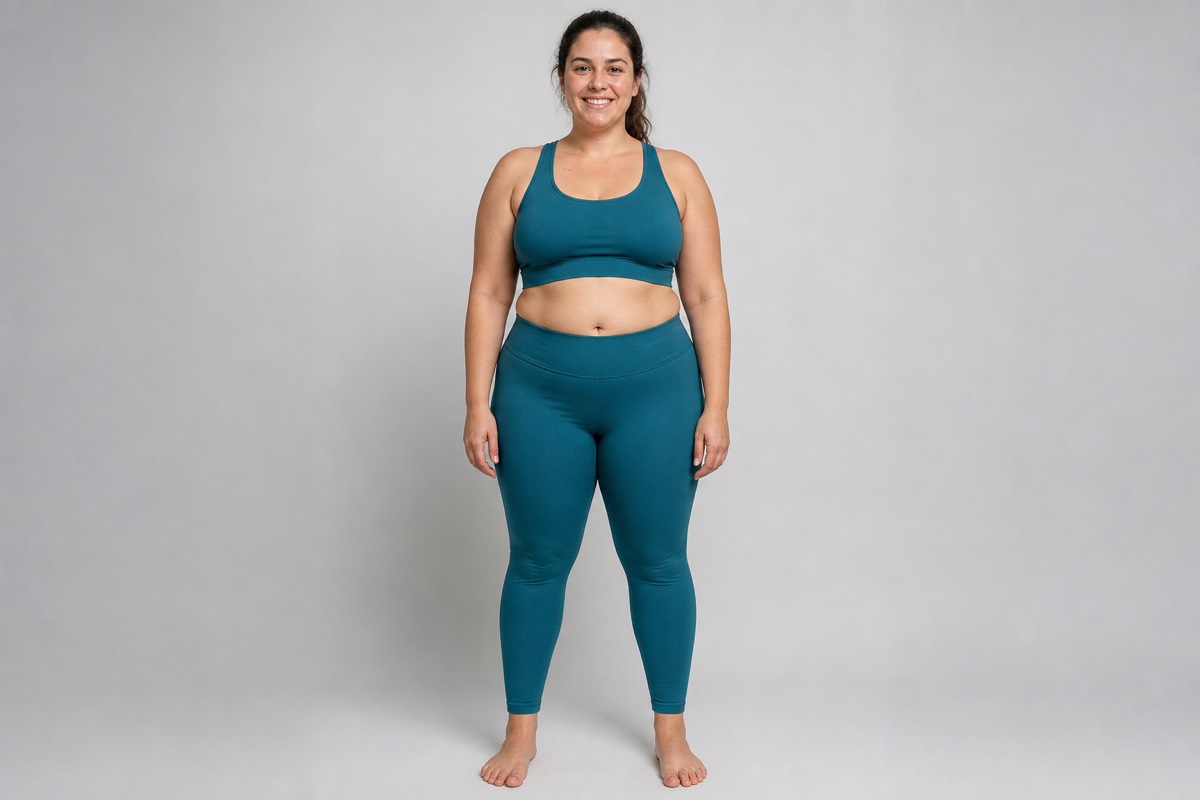 Client before starting a medically supervised weight loss program